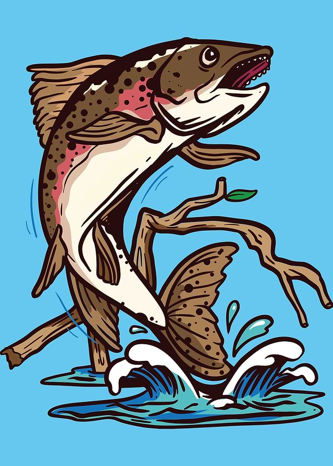 jumpingtroutfish