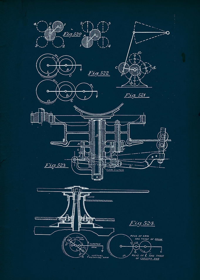Mechanical Blueprint 45