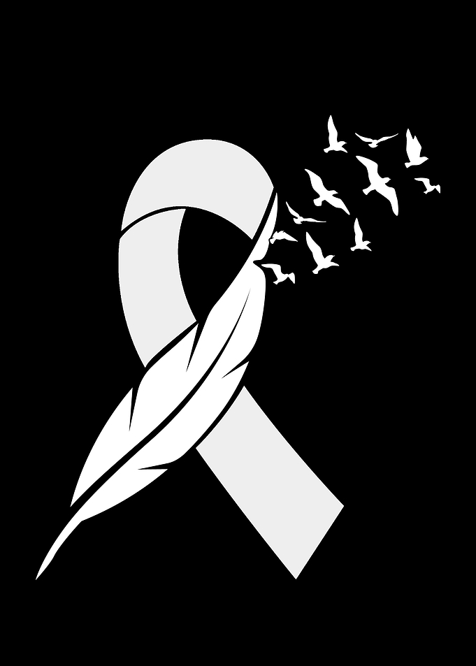 White Awareness Ribbon