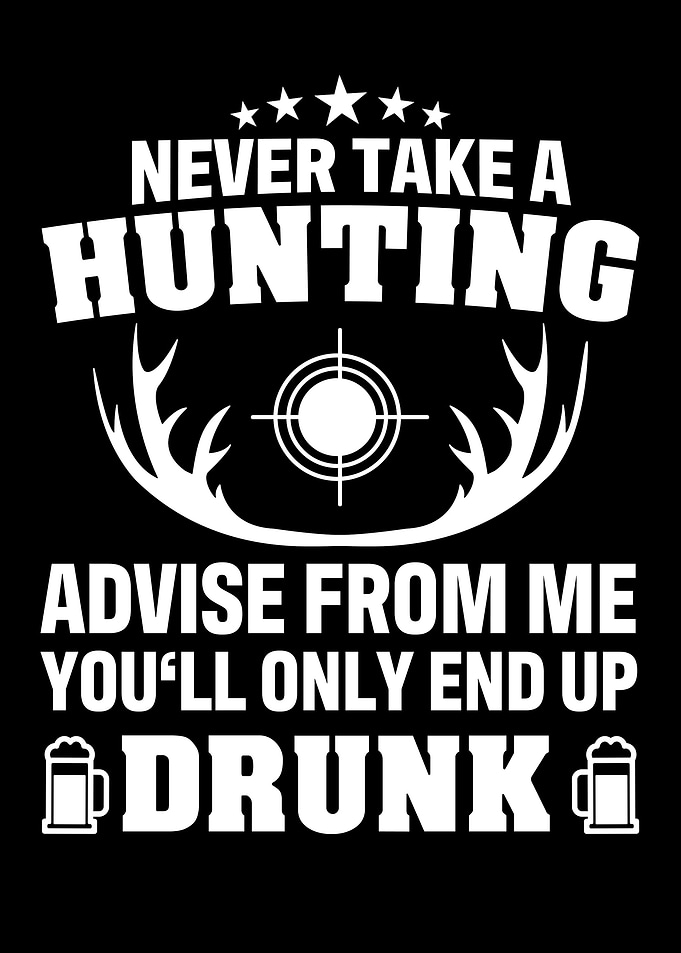 Deer Hunter Drinking