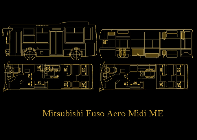Mitsubishi Fuso Aero gold