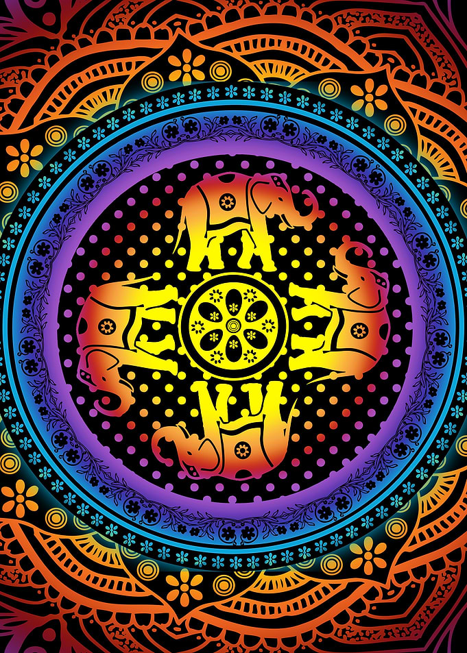 Mandala Elephant Spirit