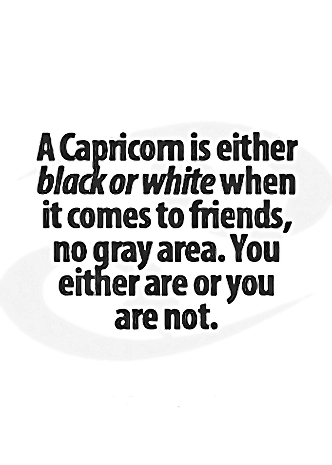 capricorn poster