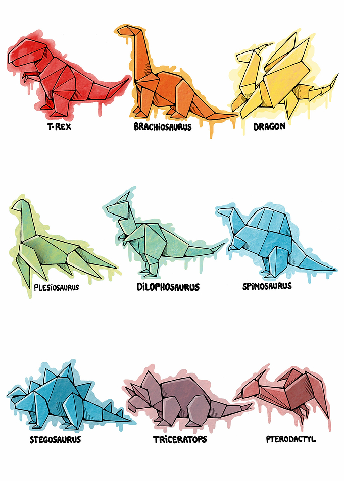 Origami Dinosaurs