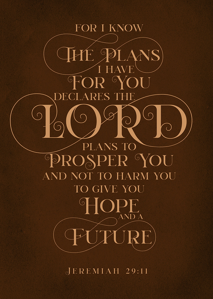 For I Know The Plan