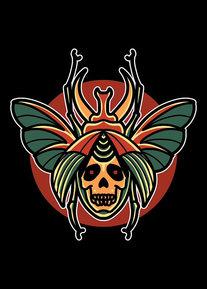 skull beetle