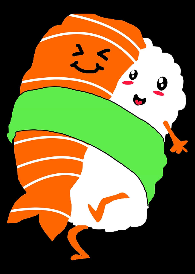 Sushi Kawaii Couple Maki