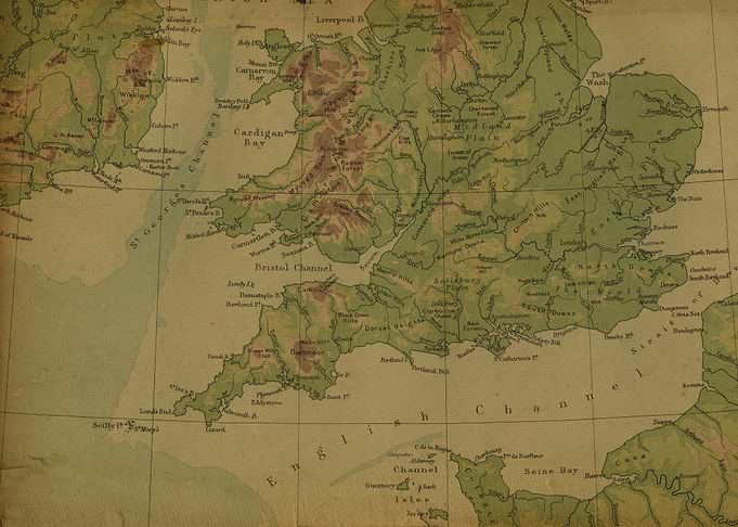 English Channel Map