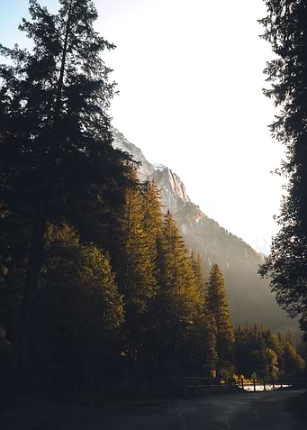 Sunset in the Swiss Alps