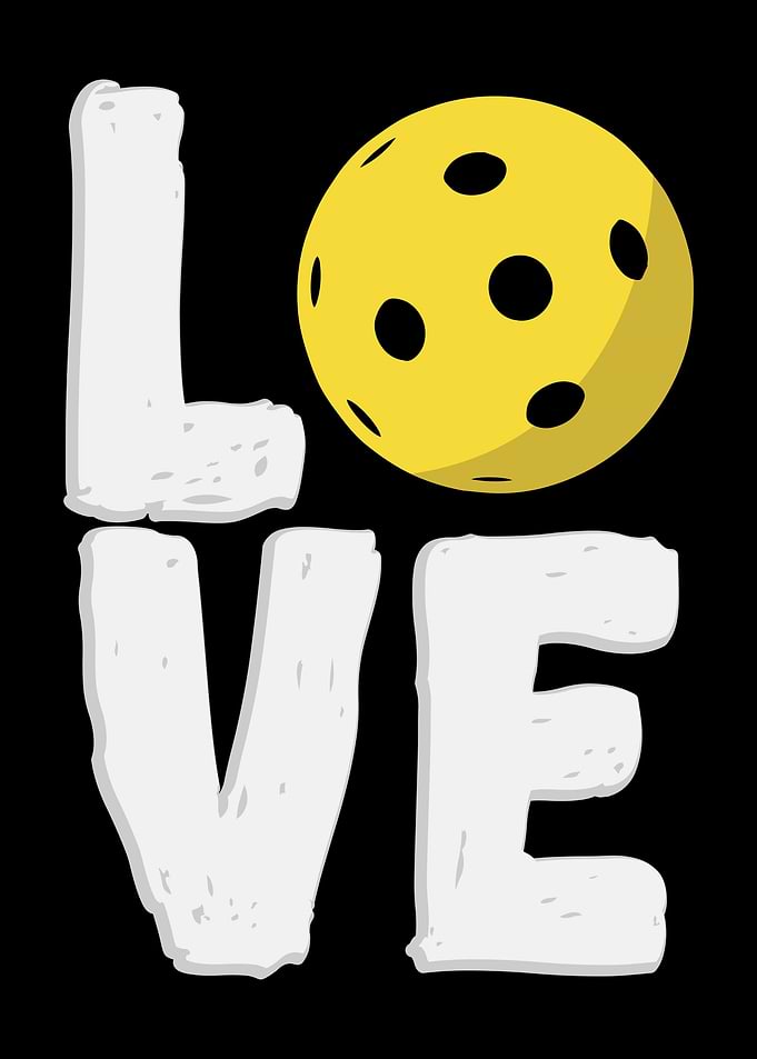 Pickleball Love Ball