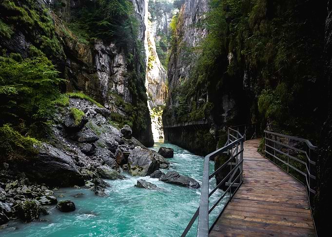 Aare Gorge Switzerland
