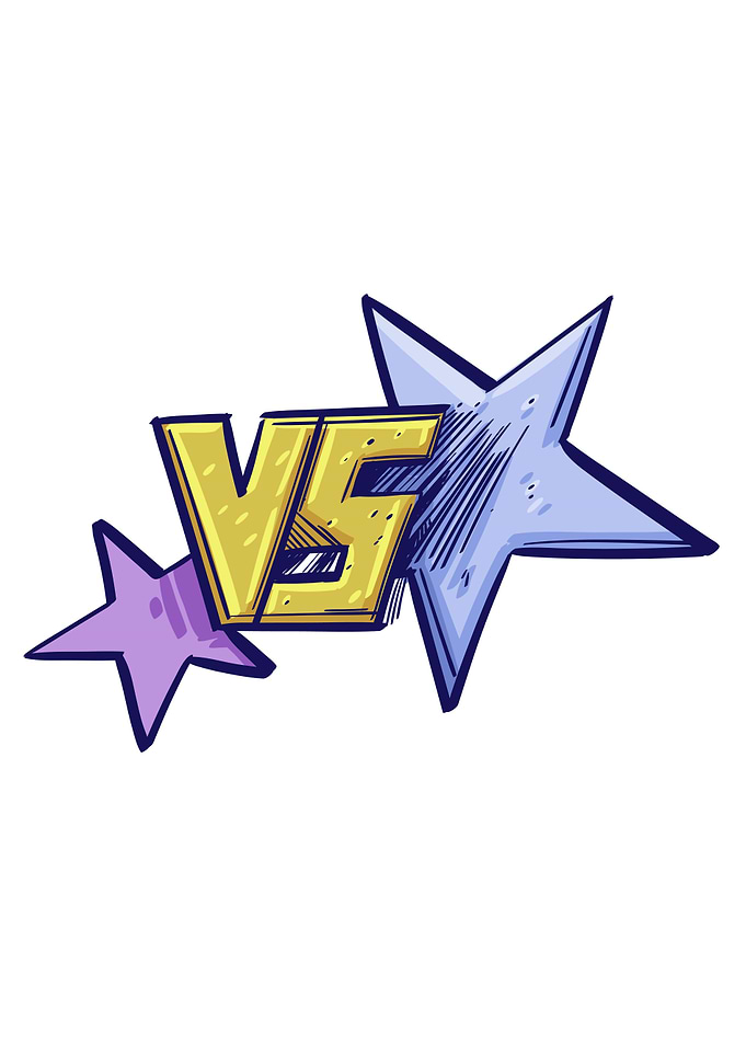 Purple VS Comic