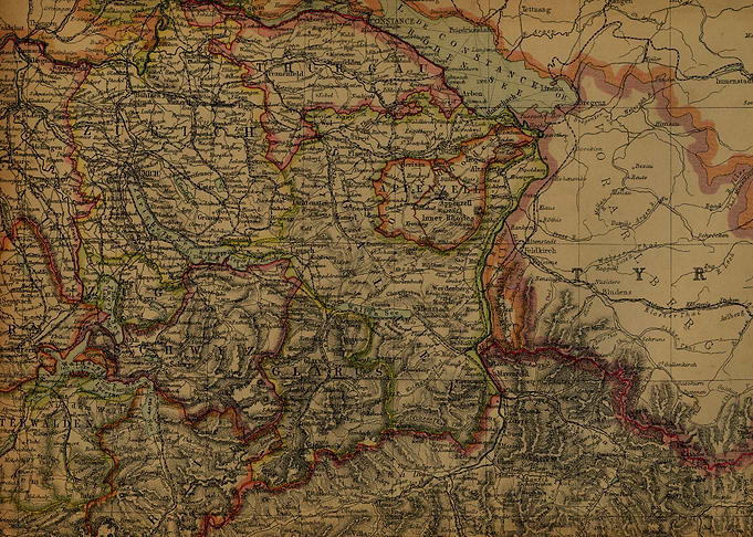 Eastern Switzerland Map