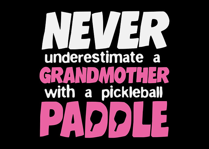 Pickleball Grandmother