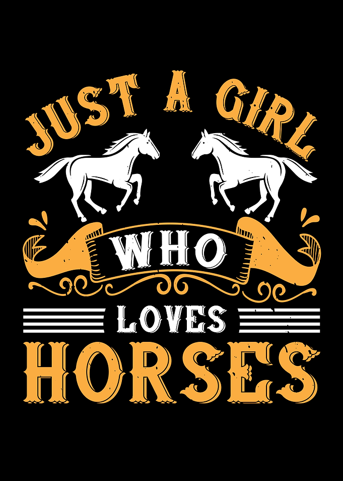 A Girl Who Loves Horses