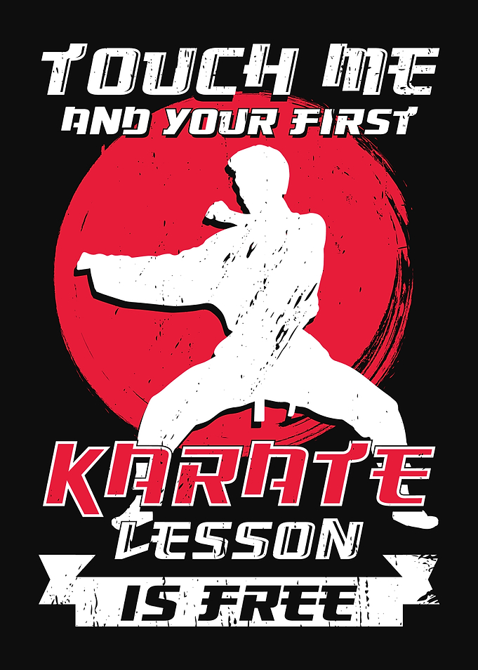 Karate Karateka Design