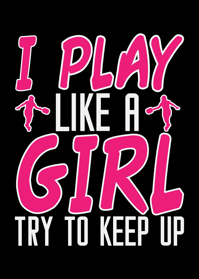 Pickleball Girl Ball