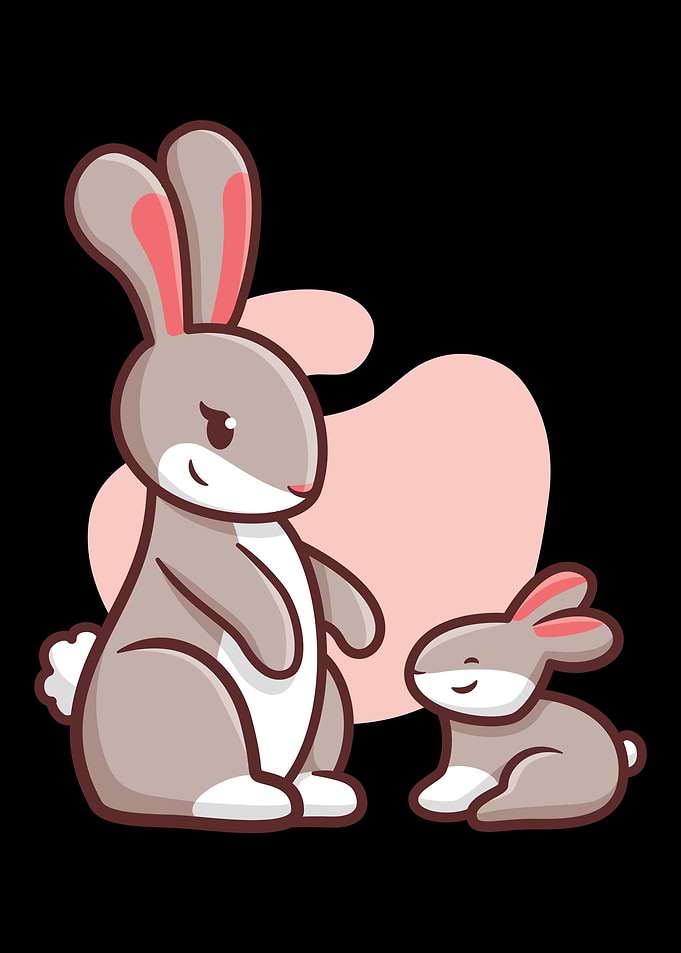 Rabbit family gift