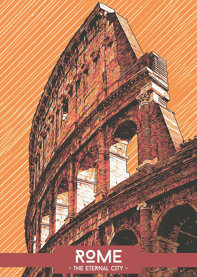 Rome Poster Artwork