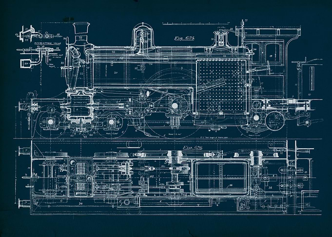 Train Mechanical Blueprint