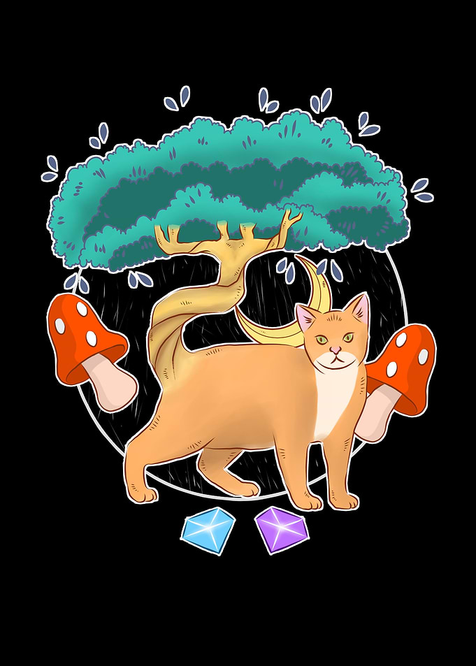 Cat Tree Cute