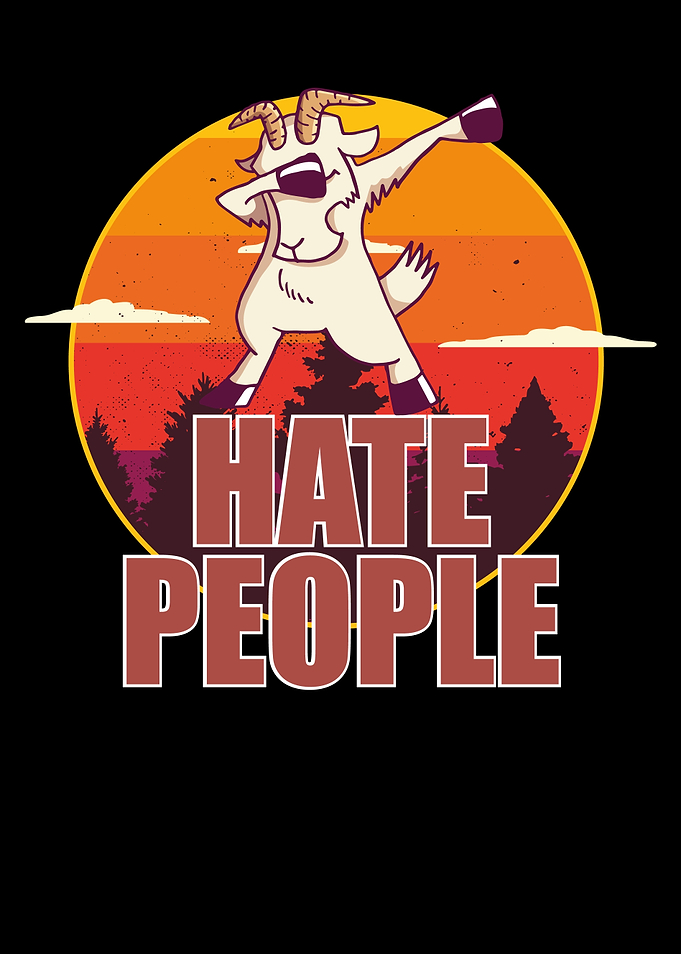 I Hate People Goat