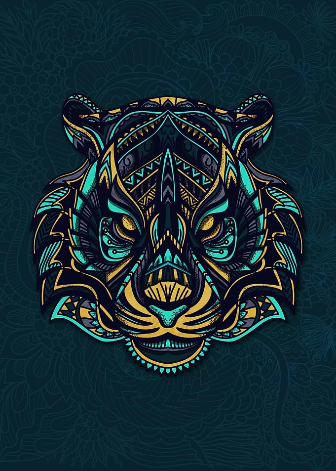 Mandala Tiger