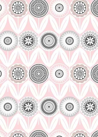 Modern Flowers Pattern