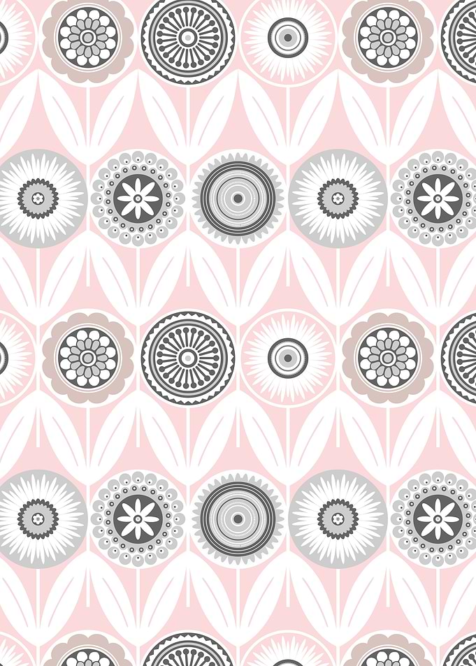 Modern Flowers Pattern
