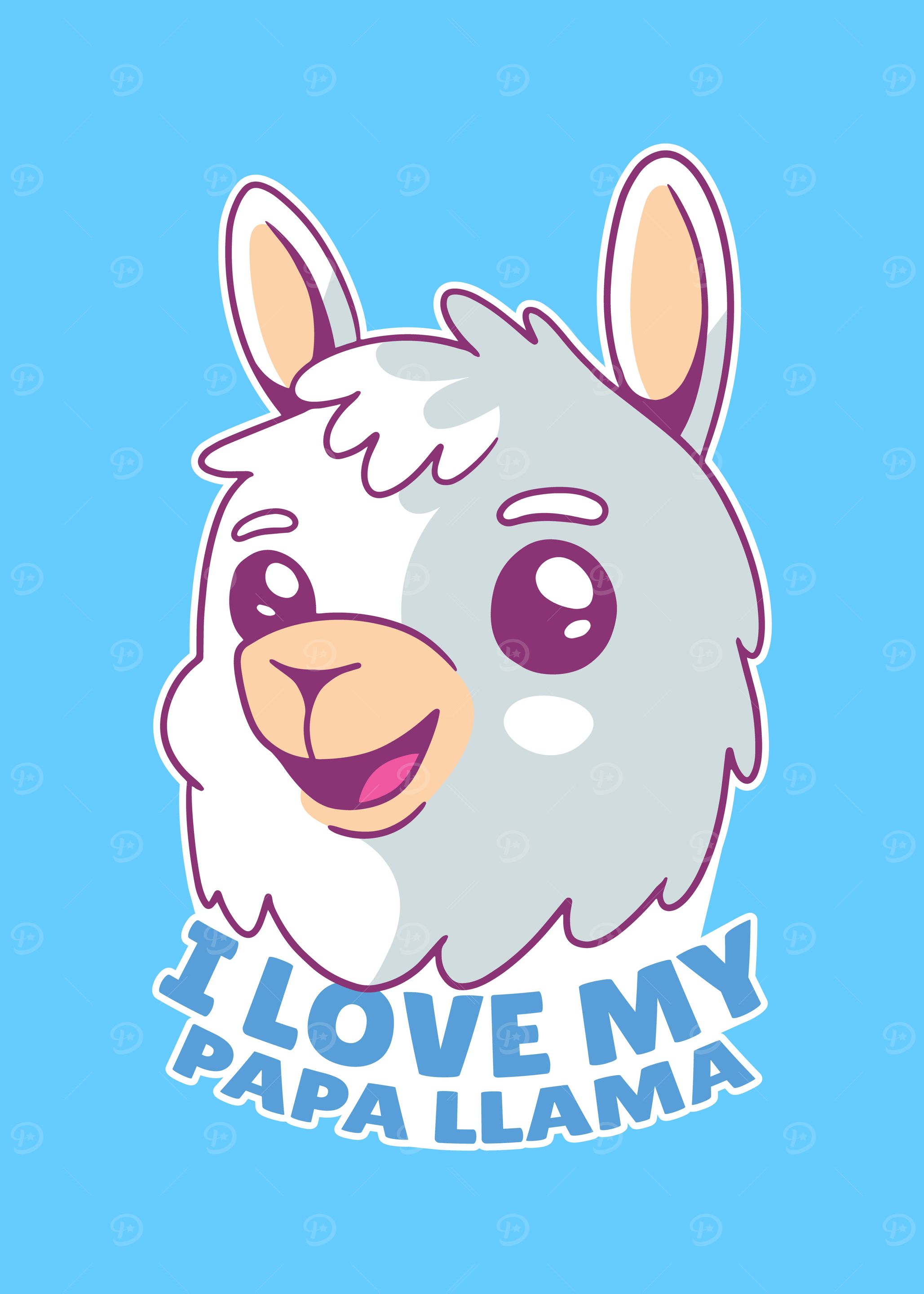Love my Papa Llama Alpaca