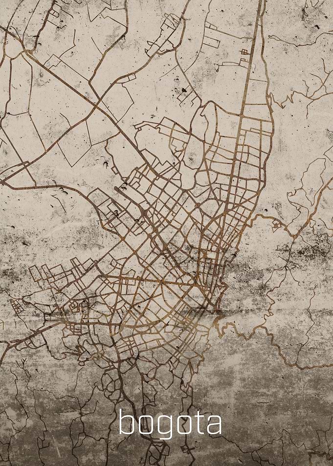 Bogota Rusty City Street