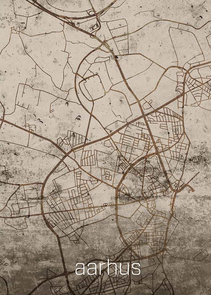Aarhus Rusty City Street