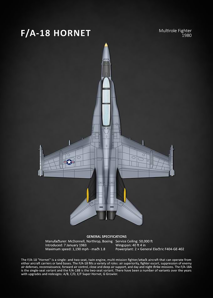 The FA18 Hornet