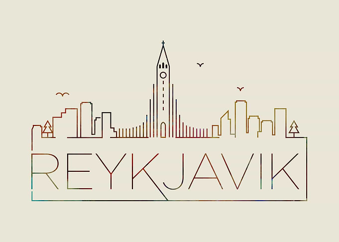 Reykjavik Thin Line City