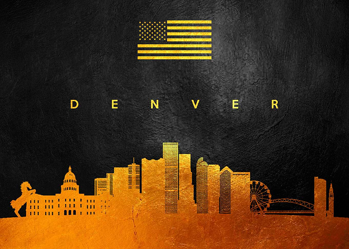 Denver Colorado Skyline