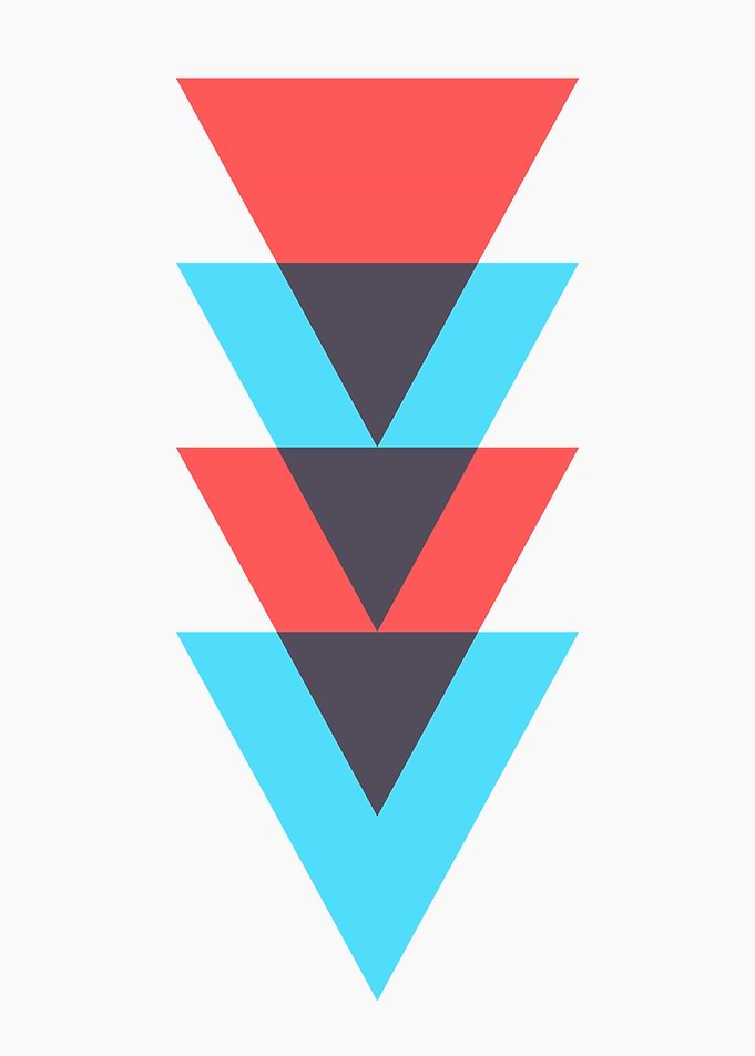 Triangle pattern