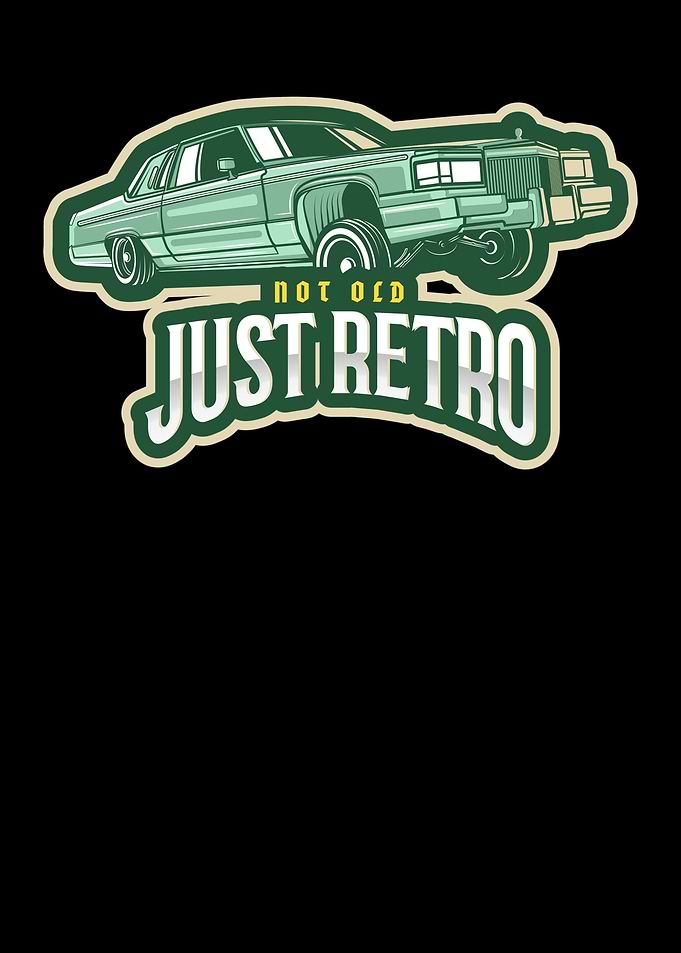 Not Old Just Retro Design