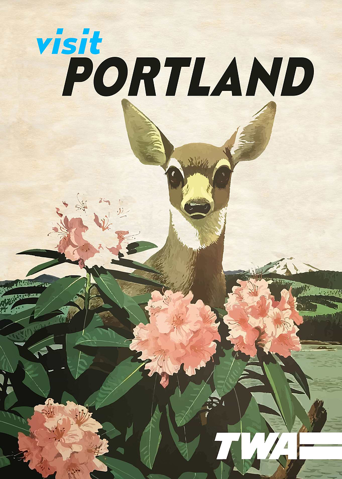 VINTAGE PORTLAND TWA