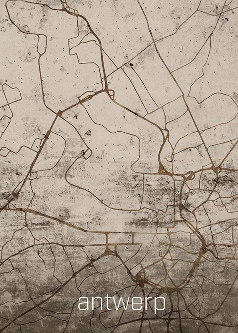 Antwerp Rusty City Street