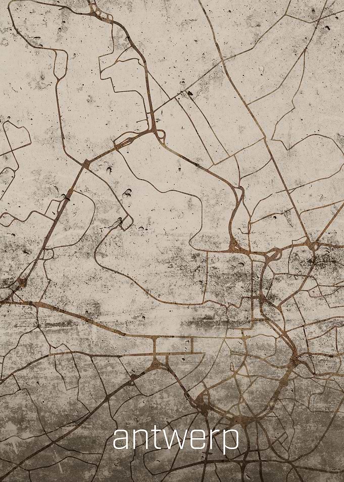 Antwerp Rusty City Street