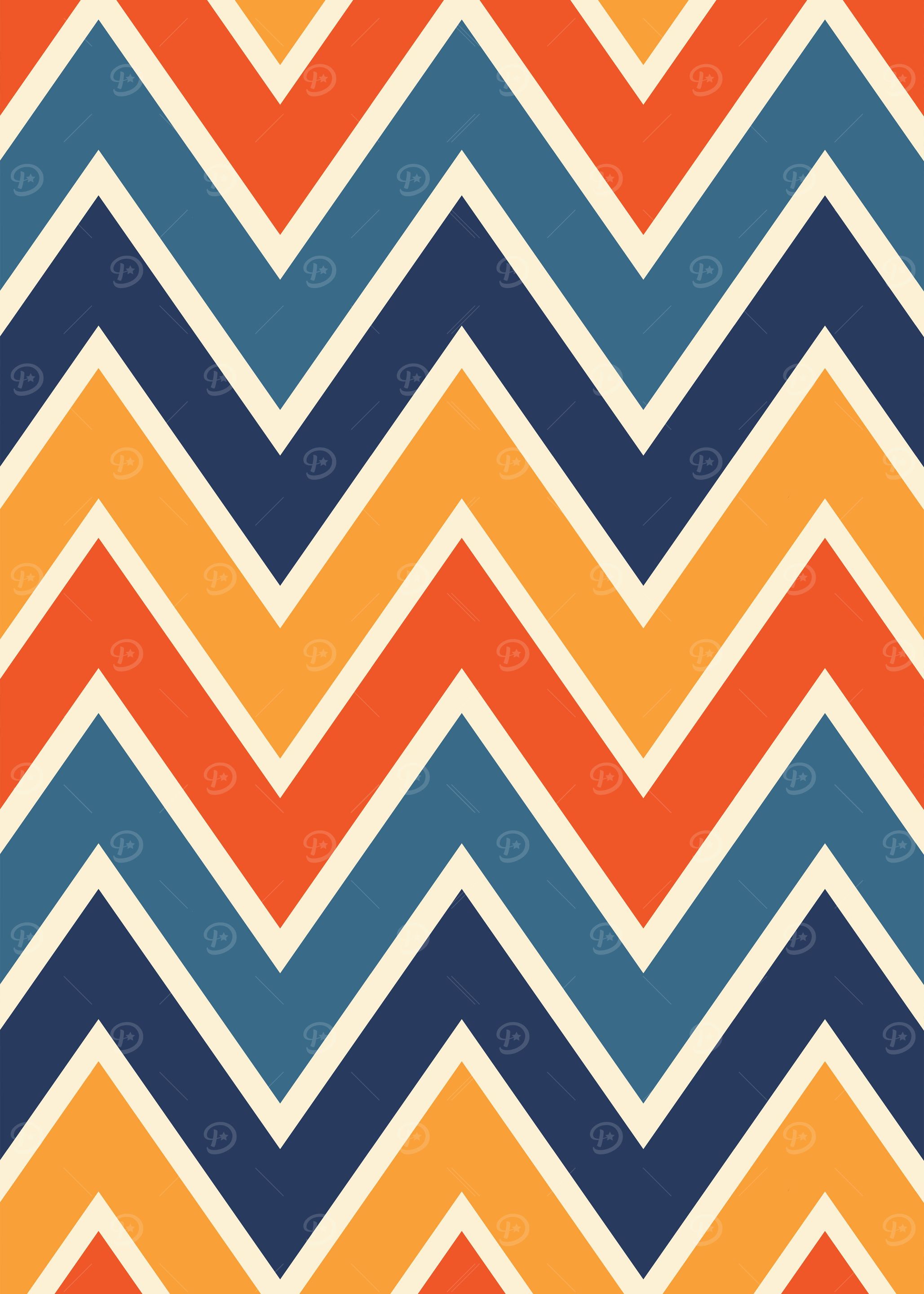 Classic Retro Chevrons