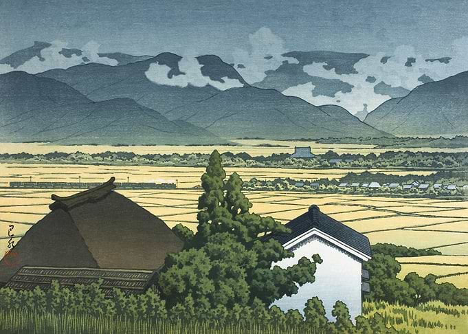 Train In Inariyama Nagano