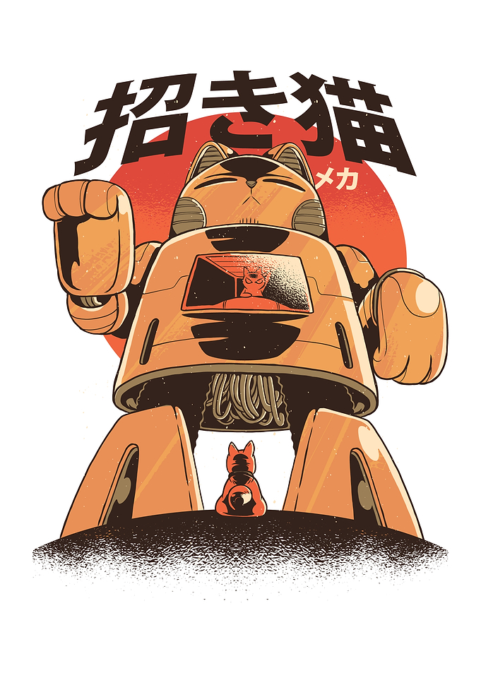 Cat Mecha Robot