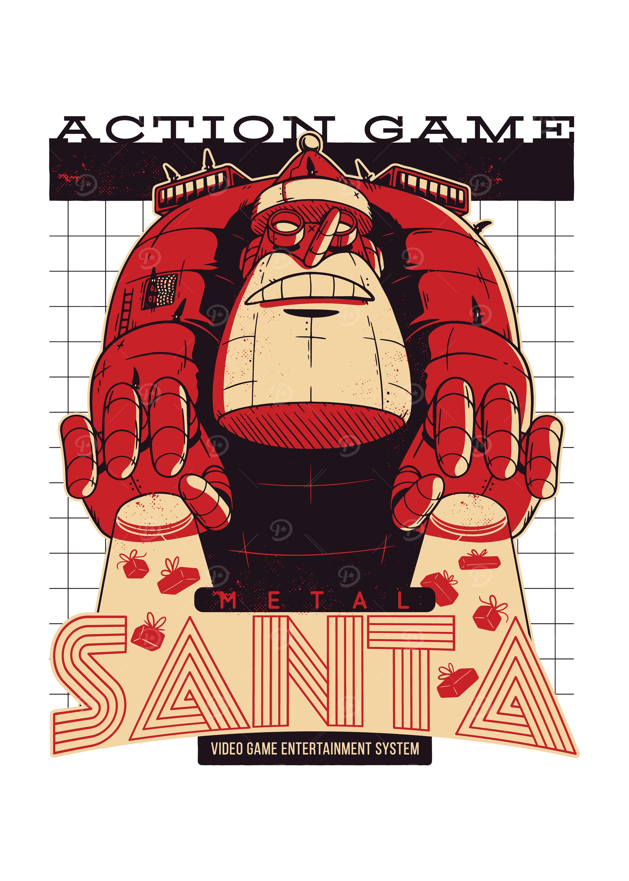 Metal Santa