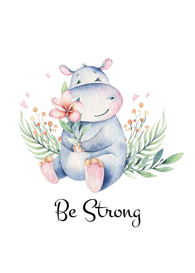 Hippo Be Strong