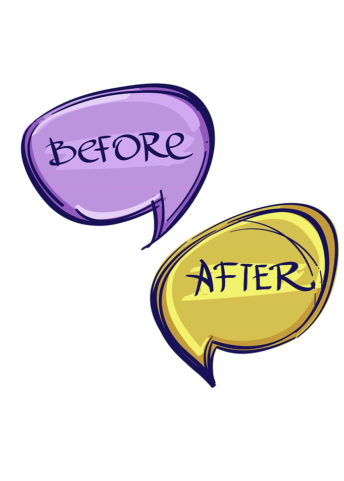 BeforeAfter Bubbles
