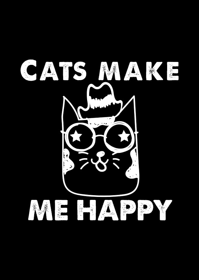 Cats Make Me Happy