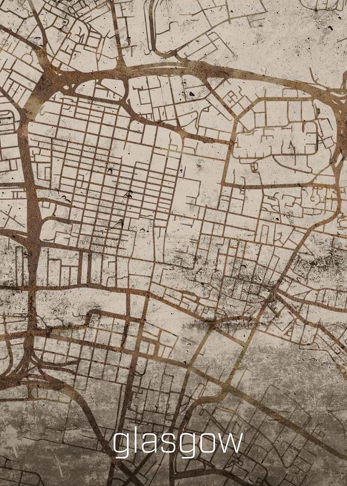 Glasgow Rustic City Street