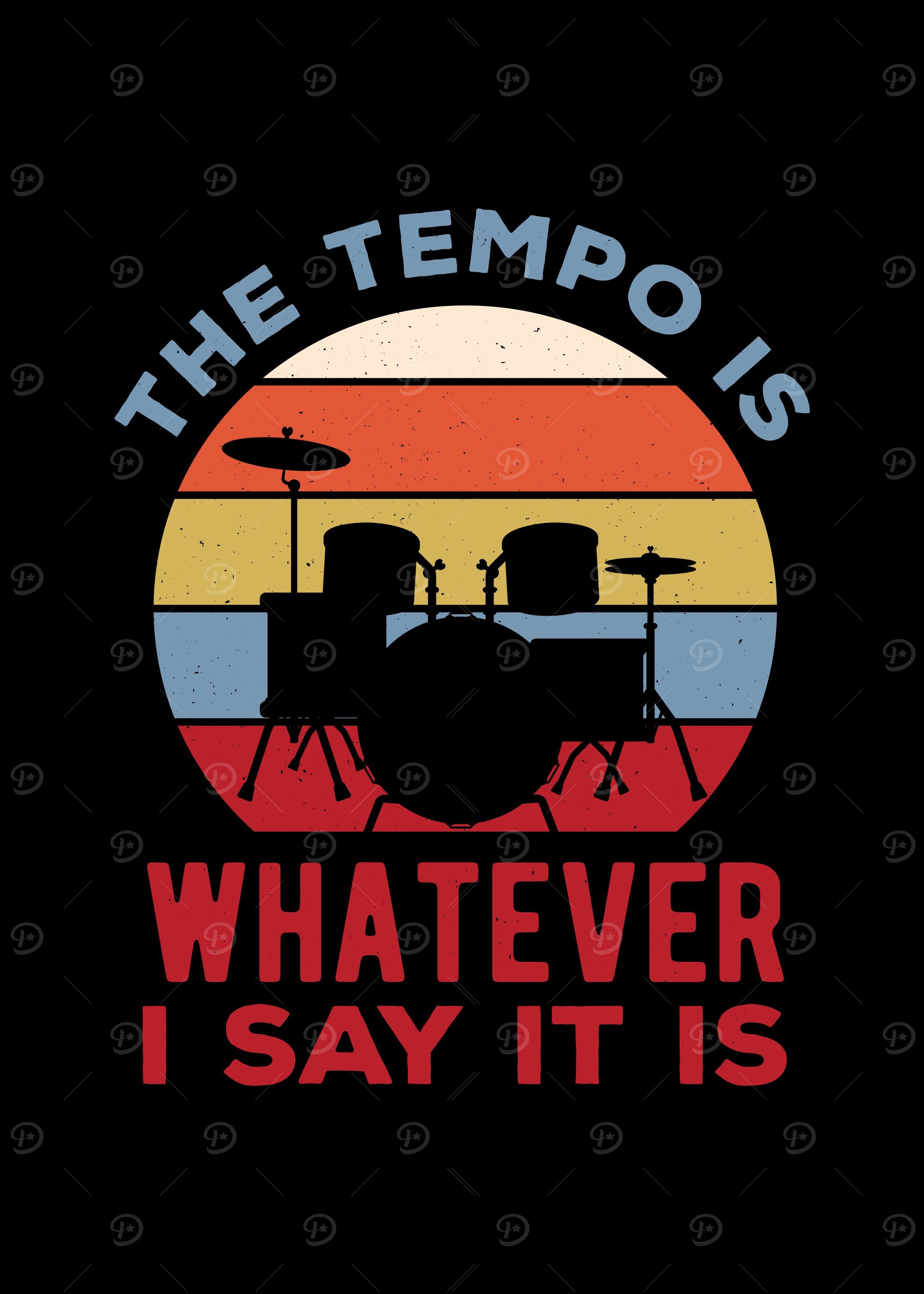 Funny Drummer Tempo