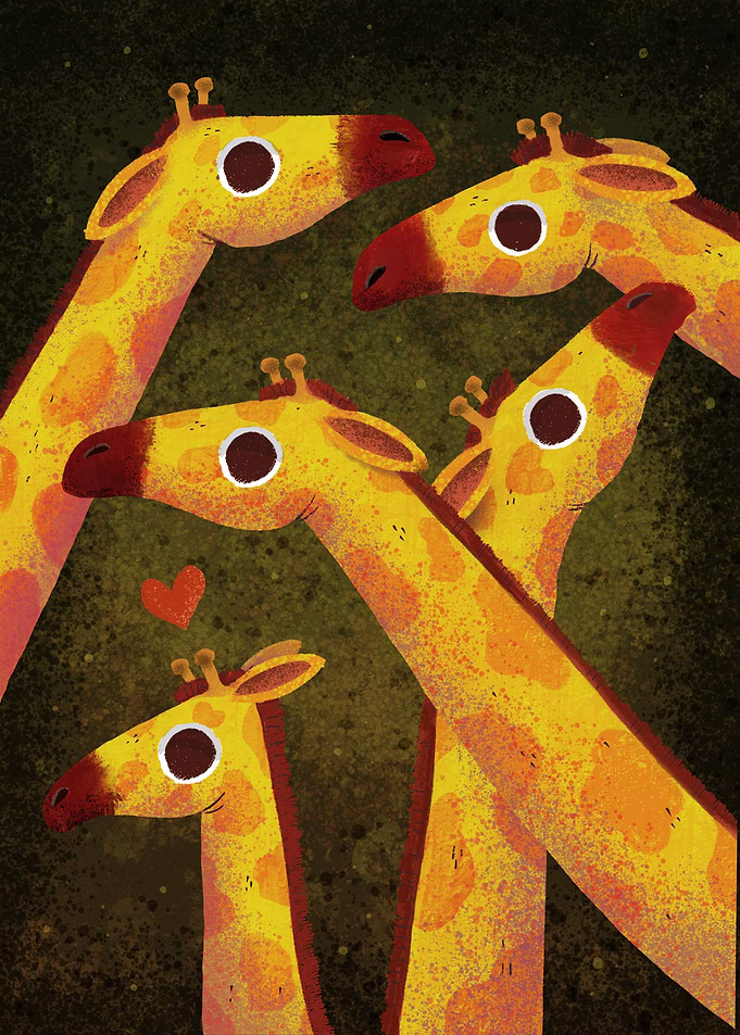 Cute Giraffes